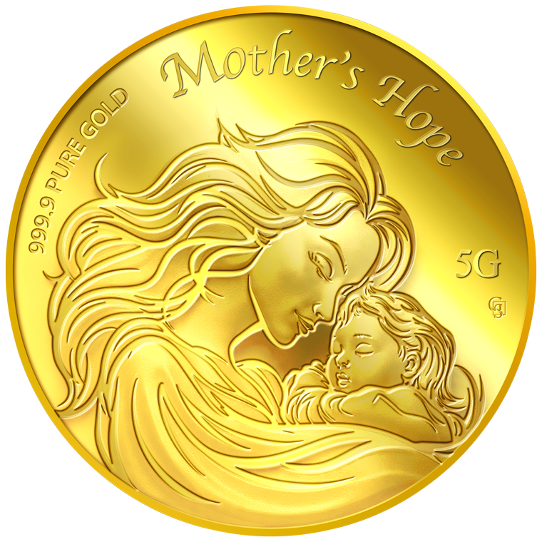 5g 2026 Mother's Hope Gold Medallion